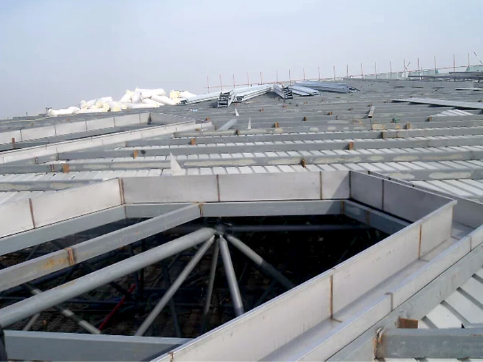 禹州安吉县体育馆网架